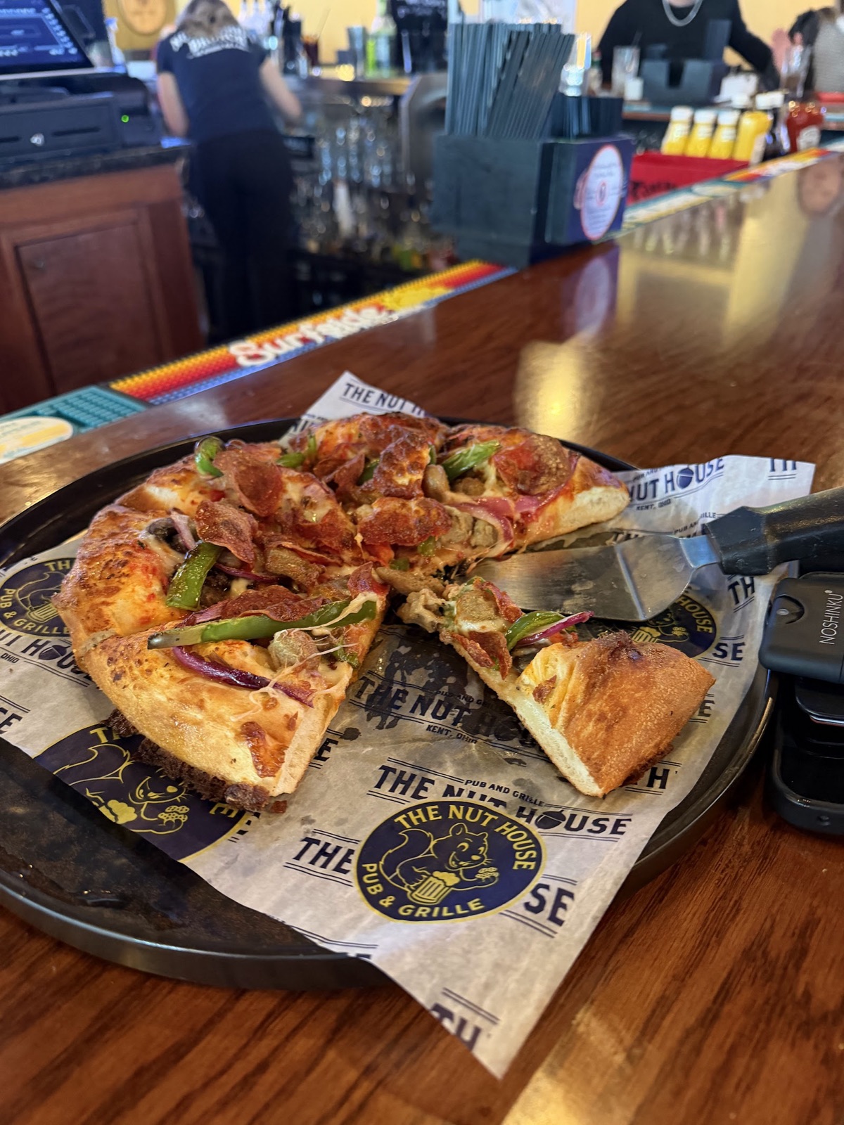 The Nut House Pub & Grille craft pizza